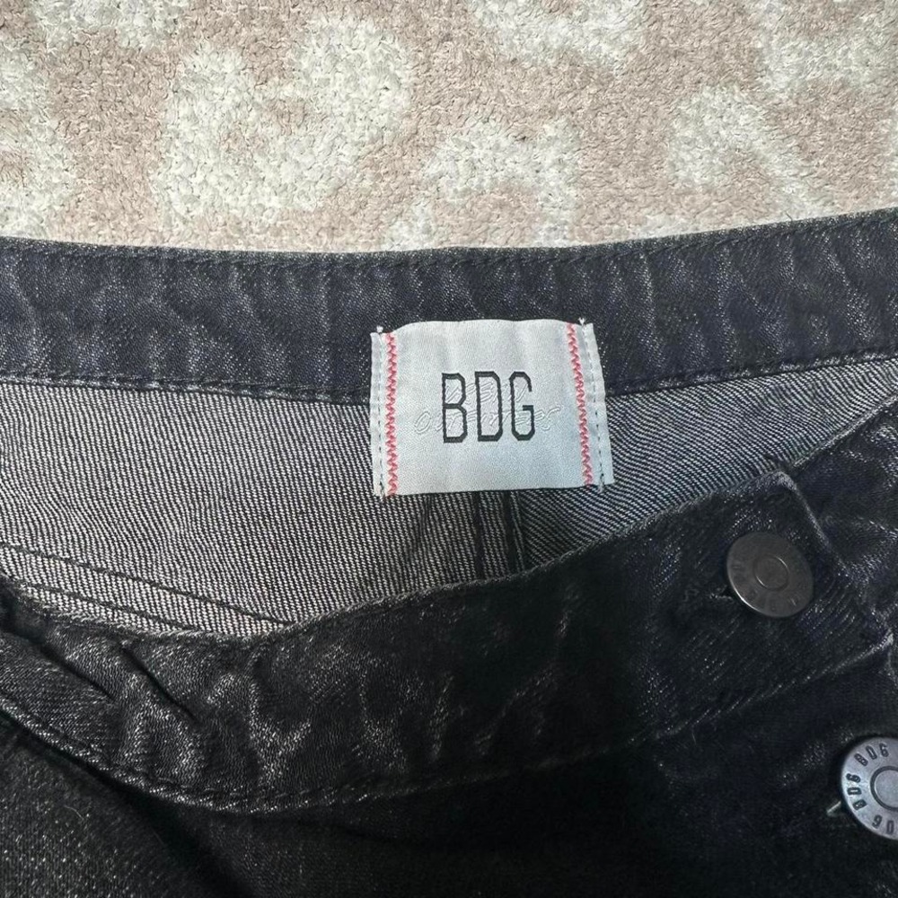 BDG black denim skort – size 27 - Picture 2 of 4